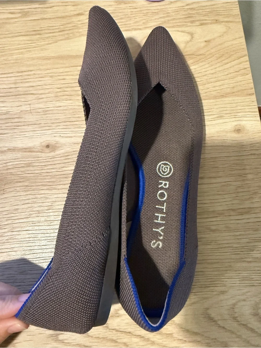 Rothy's The Point II Women's Black Pointed Flats